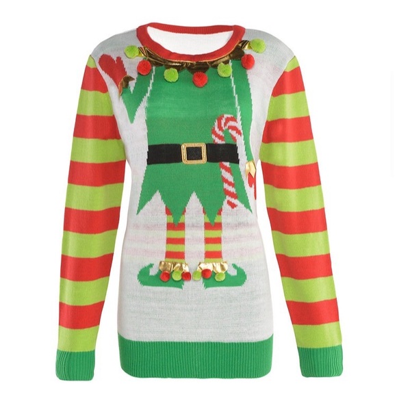 BNWT Elf Christmas Sweater - Picture 2 of 5